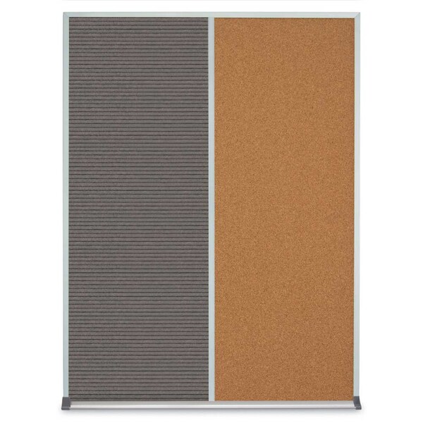 Single Door Radius Plus Corkboard, 36"X